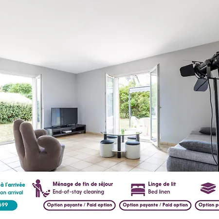 1km Plage- Bassin D'arcachon- Maison Pour 6 *